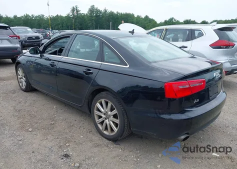 2014 Audi A6 2.0T Premium from USA, damaged, VIN WAUGFAFC2EN112438